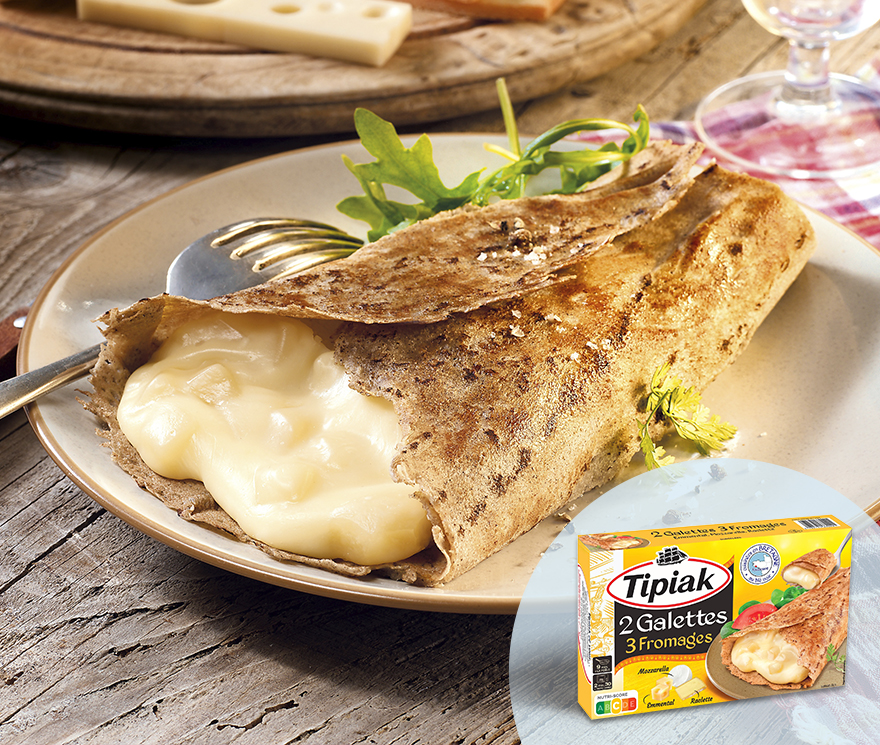 Galettes 3 fromages TIPIAK