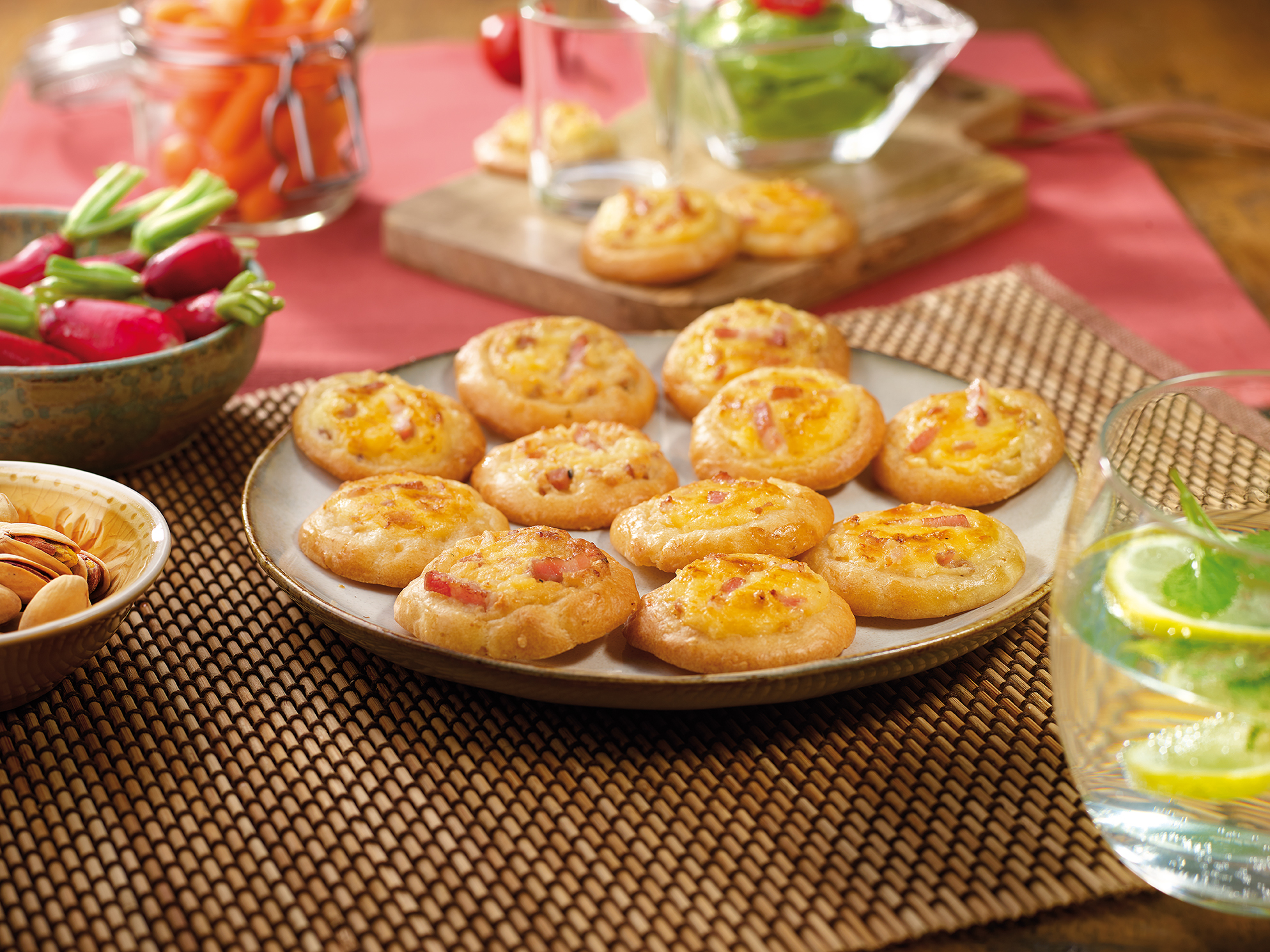 10 Mini Quiches Lorraines 