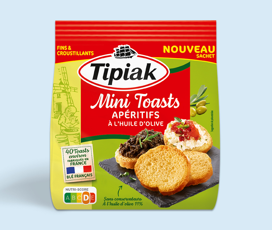 Mini toast TIPIAK