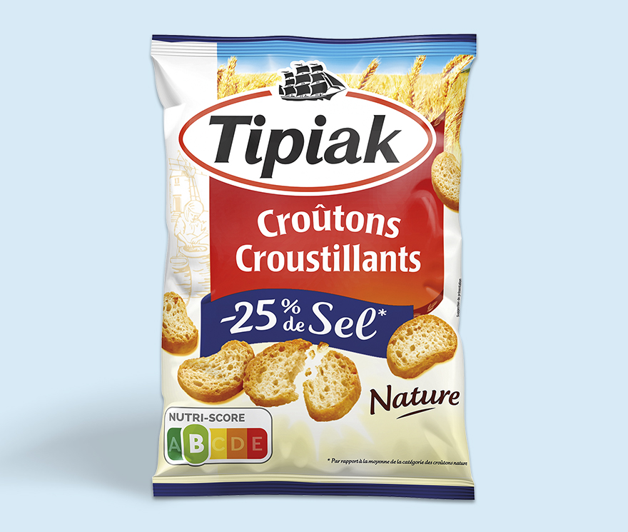 croutons moins sel TIPIAK