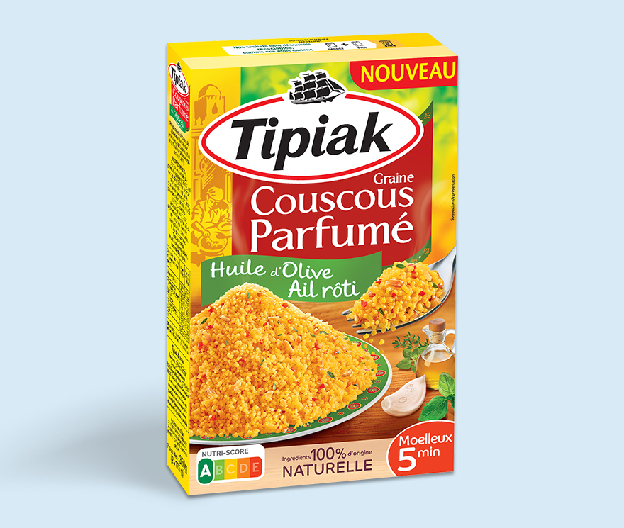 Couscous Parfumé Huile d’olive & Ail rôti 