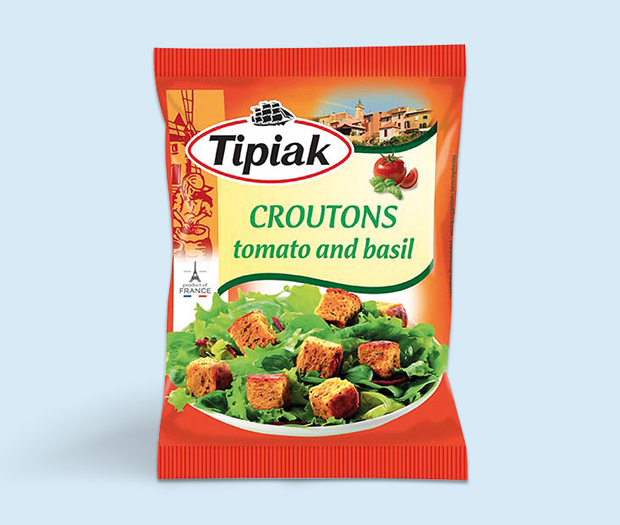 Croutons tomato and basil TIPIAK